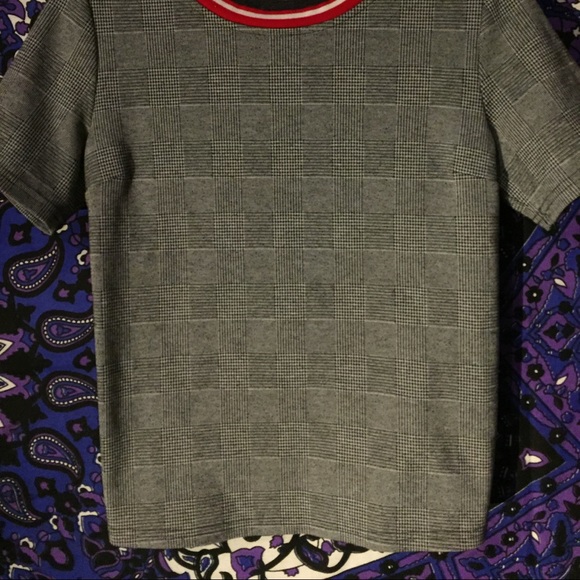 Plaid T-shirt - Picture 2 of 2